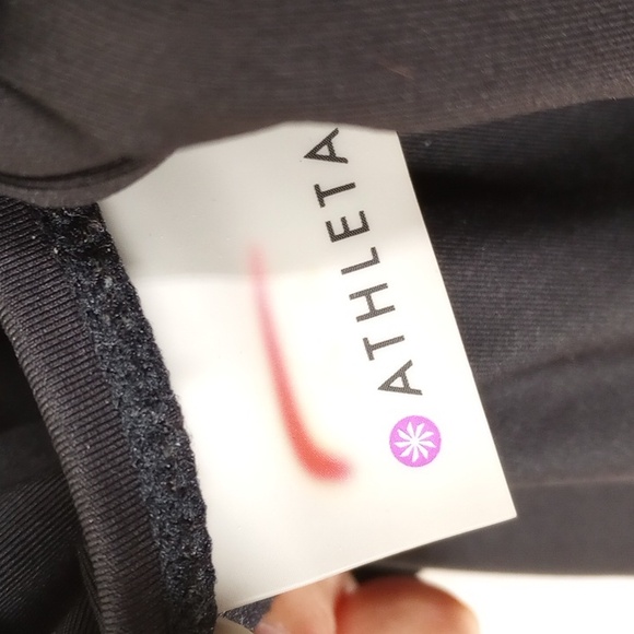 Athleta Black Kiki Halter Swim Dress Women's size Medium - Picture 12 of 16